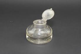 Vintage Desk Top Inkwell E - Etsy
