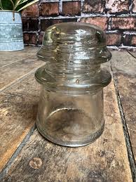 Vintage 1949 Armstrong's No. 2 - Clear Glass Insulator - Mold #67 - Made in USA - Stamp 67 49.. - Etsy Canada