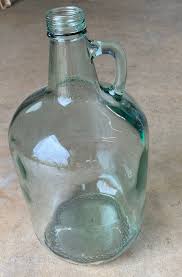 Plain Glass Jug Jar Gallon Size - Etsy