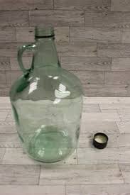 Vintage Green Glass Jug with Finger Loop - 12-3/4" Tall - 4 Liters - U – Military Steals and Surplus