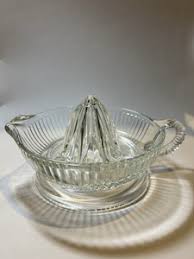 Vintage Glass Lemon Squeezer | eBay