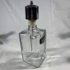 Vintage Glass Pump Alcohol Dispenser - VODKA | eBay