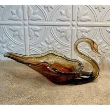 Art | Gorgeous Hand Blown Art Glass 1 Made In Poland Blueamethyst Vase | Poshmark