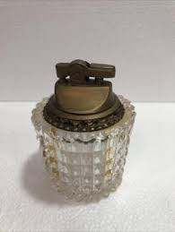 Vintage French Style Cut Glass Crystal Brass | Mercari