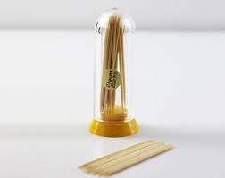 Ambrogio Rossari Yellow and Clear Lucite Cocktail Stick ...