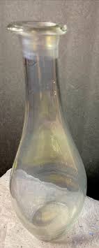 Toscany hand blow Iridescent rainbow vase 12.5”Perfect for ...