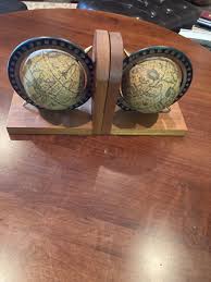 Vintage Globe Bookends | eBay