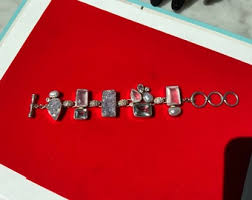 Vintage Sterling Silver “pink” Starborn Bracelet - Etsy