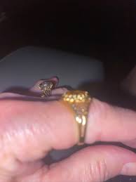 14k Citrine Ring Sizable 7