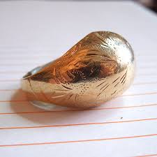 Vintage Yellow Gold Dome Ring – A.J. Martin Estate Jewelry, Etc.