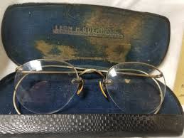 Vintage Tillyer Lenses Eye Glasses In Original Case with ...