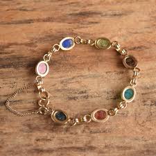 Vintage Carved Gemstone Scarab Bracelet – YournNonce