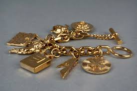 Vintage Iconic CHANEL Charms Chunky Bracelet - Etsy Finland