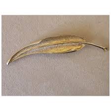 Elizabeth Morrey 4 1/2 inch Designer Vintage Brooch. For Sale at Ruby Lane