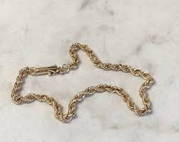 8"....14kt Yellow Gold Men's 3mm Solid Rope Bracelet in 8 ...