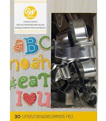 Alphabet Cookie Cutter Set - Wilton — Every Baking Moment