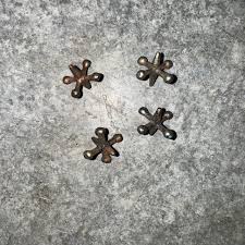 ANTIQUE VINTAGE 1950'S Metal Jacks Game Set with Rubber Balls $15.00 - PicClick