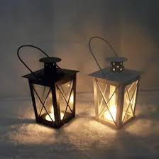Wholesale Black/White Metal Candle Holders Iron Lantern ...