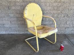 Vintage Metal Shell Chair