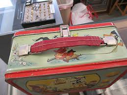 1960s ORIGINAL VINT WARNER BRO CARTOON LUNCHBOX TWEETY,SYLVESTER,ELMER FUDD,BUGS | #534523825