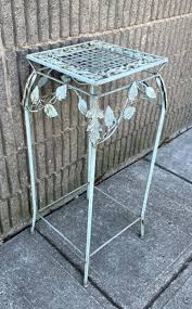 Sold at Auction: Verdigris Aluminum Indoor / Outdoor Plant Stand