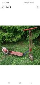 Vintage Push Scooter | eBay