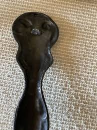 VTG Black Royal Metal Ladle Spoon Wall Hanging Garden Planter Bird Feeder 26" | eBay