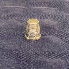 Vintage Stainless Steel Thimble - Etsy