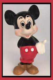 Vintage Walt Disney World Productions Japan - MICKEY MOUSE Figurine - 5" Tall | eBay