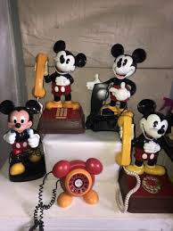 Mickey Mouse Telephones Lot Of 5 Used .You Get All 5 Used Phone | eBay