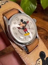 HELBROS Mickey Mouse Wristwatch Mechanical (Manual) Analog Unisex Adults Japan | eBay