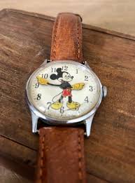 Vintage Mickey Mouse Watch ~ Walt Disney Production ~ Authentic Mickey Mouse 1960 Watch - - Etsy India