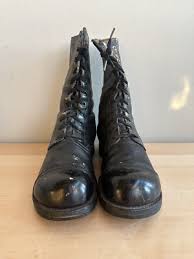 60's Vietnam US Military Slipknot Combat Jump Boots Russet ...