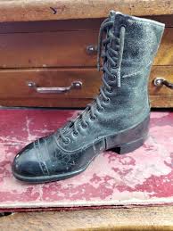 Antique Victorian Child's Robert's High Top Lace Up Shoe ...