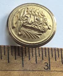 Republic Of Venezuala Gold Tone 6 Buttons Shield Coat Arms ...