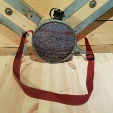 Wool & Galvanized Metal Canteen Vintage 4 Qt. - Swanky Barn ...