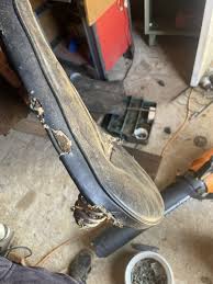 Vintage Chopper Bobber Harley? BMC?Motorcycle Saddle Seat Springer Seat | eBay