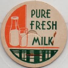 Milk Bottle Cap - Pure Fresh Milk - generic cap - yellow ...