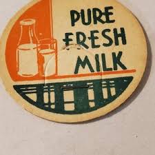 Vintage Milk Bottle Cap - Etsy