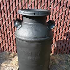 Vintage Milk Can - Cleaned and Repainted - Land O' Lakes, Minneapolis - Etsy