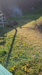 Got it out too fine tune was going well till it did not brake in time knocked into the post wheel rolled off and cannot find what looks like a e clip