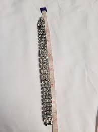 Vintage Signed WEISS BRACELET Rhinestones 7" | eBay