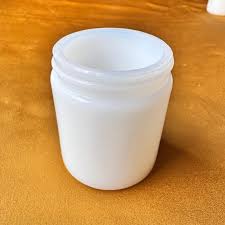 Vintage White Glass Jars Sold Separately Beauty Cream Hazel Atlas Cosmetic Jars Candle Jars Milk Glass Jars - Etsy