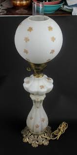 28" Gold Leaf GWTW Mid-Century Modern MCM Hurricane Electric ...