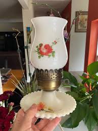 Hurricane Style Lamp, Antique Table Lamp - Etsy