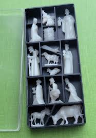 Vintage Glow in the Dark Miniature Nativity Set Rare Shackman Tiny Plastic Nativity Scene 2004 - Etsy