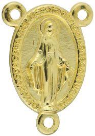 Buy Miraculous Medal Centerpiece, Gold Tone - 1" | Gifts ...