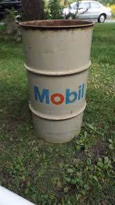 Retro Mobil Gas 16 Gallon Barrel Gas Station Mobil Oil Old ...
