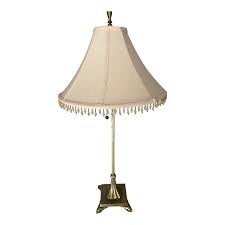 1980s Brass Desk Lamp | Chairish