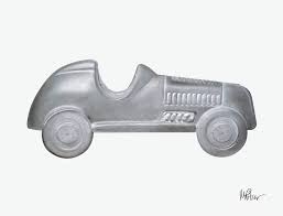 Monopoly Race Car Drawing by Mike Pitzer | Saatchi Art Uruguay
